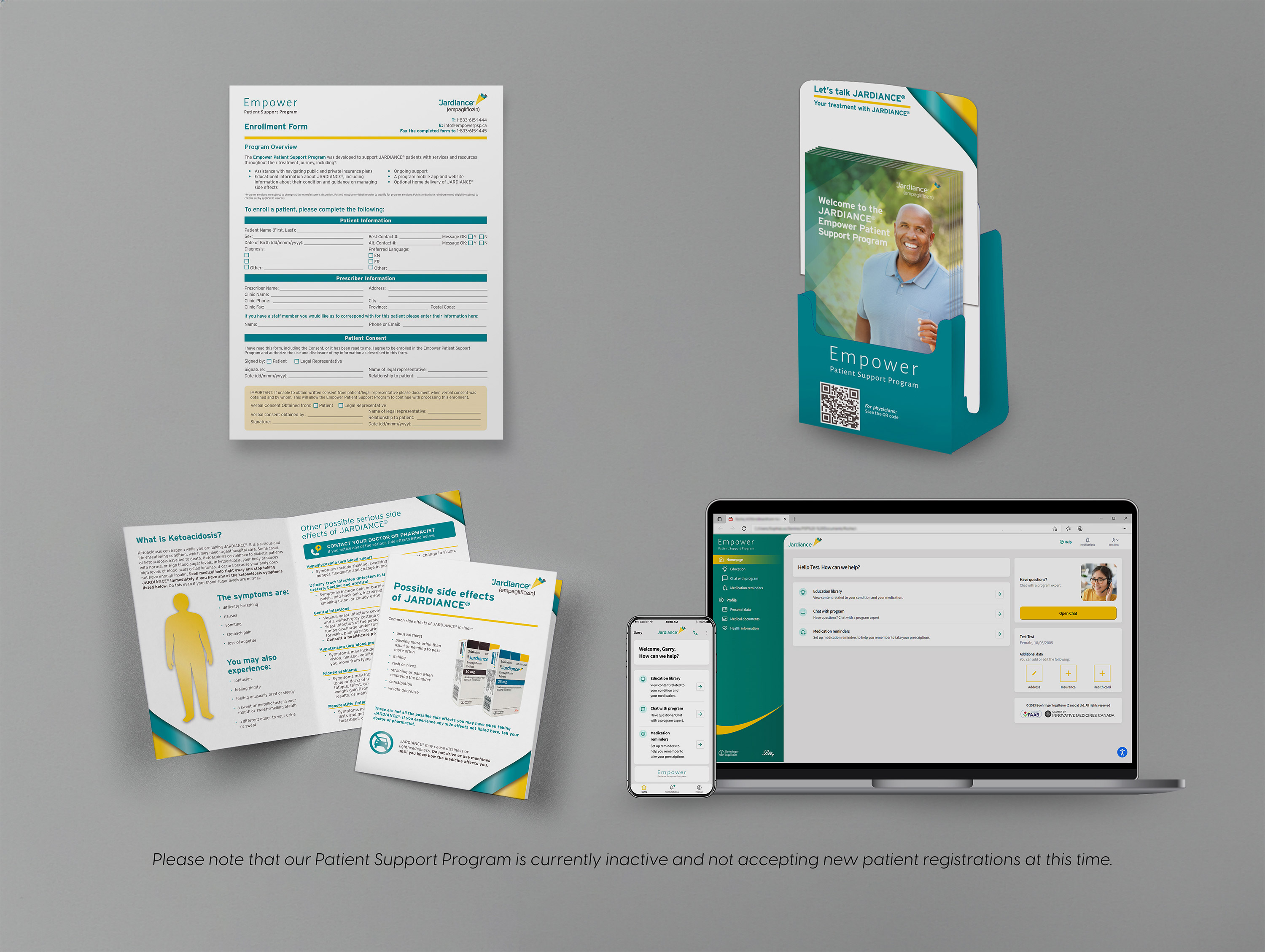 Examples of Patient Support programs' documentations